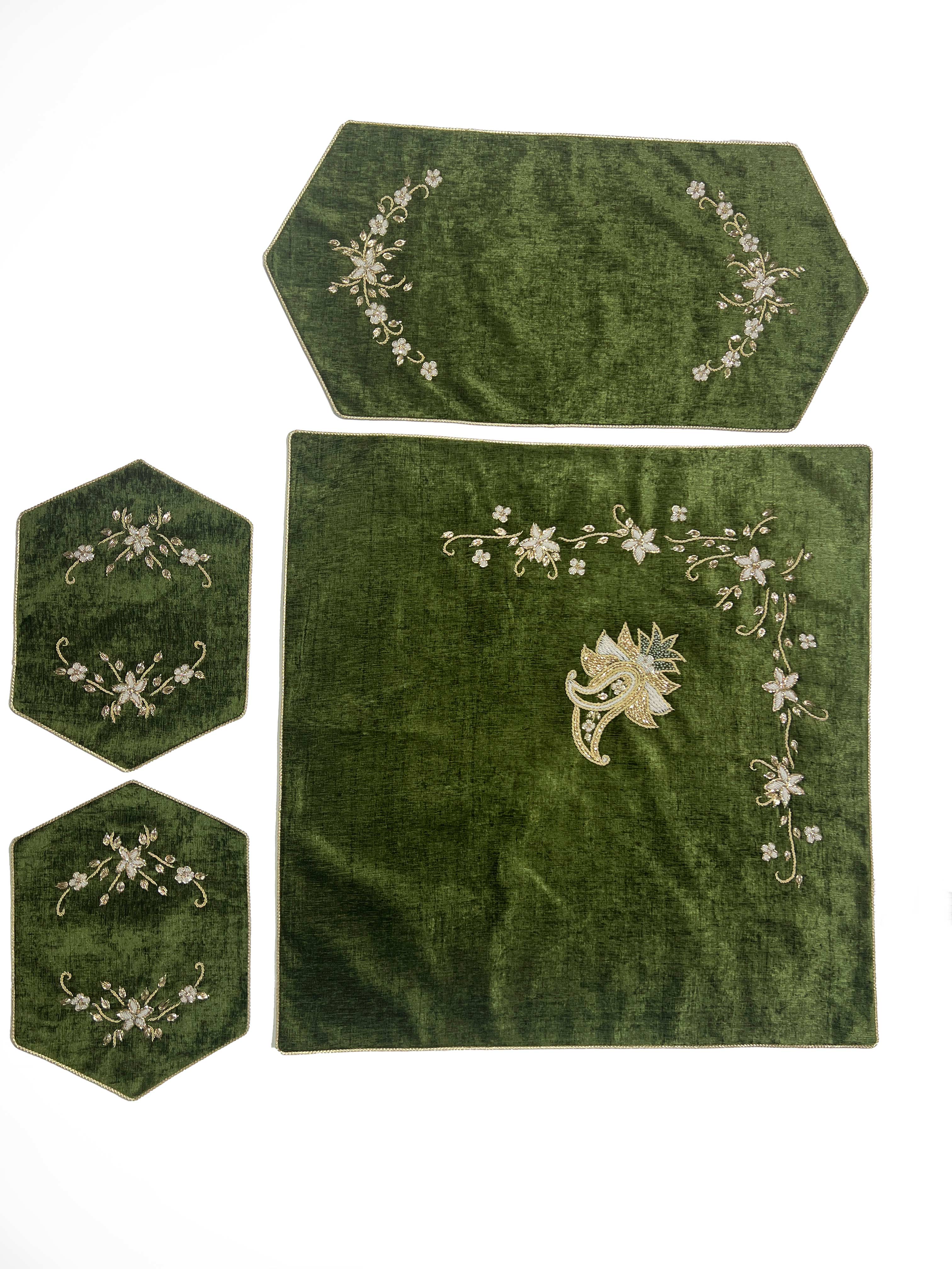 سرویس چهار تکه سرمه دوزی